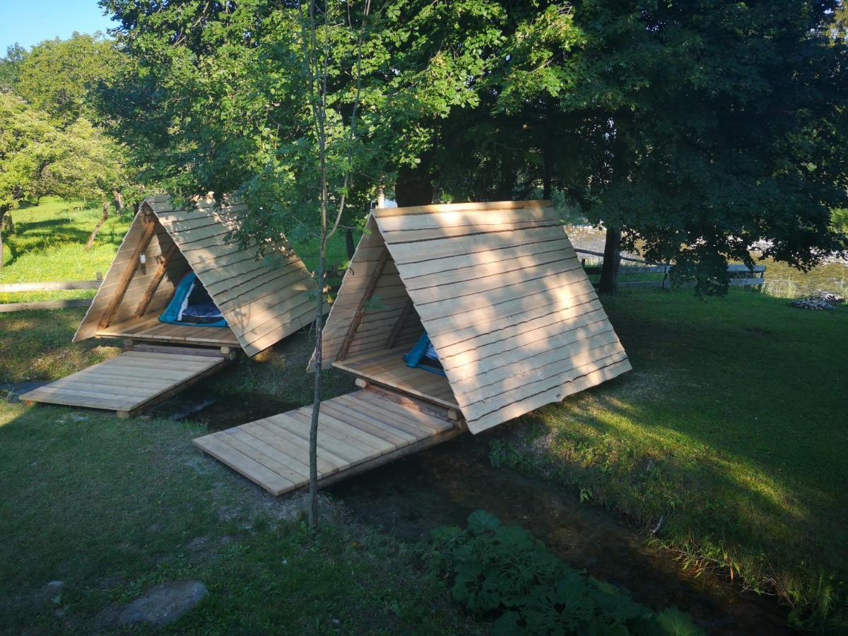 Hotel Kamp Na Otoku - Ljubno Ob Savinji Exteriér fotografie