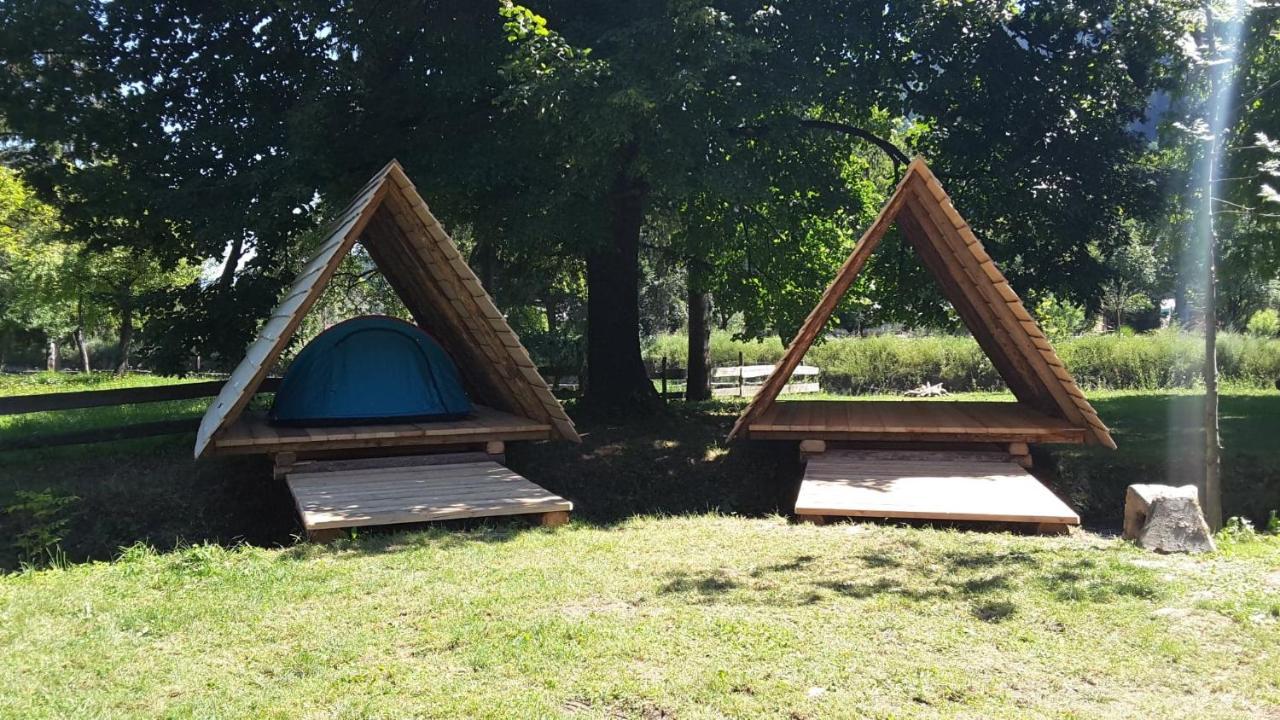 Hotel Kamp Na Otoku - Ljubno Ob Savinji Exteriér fotografie