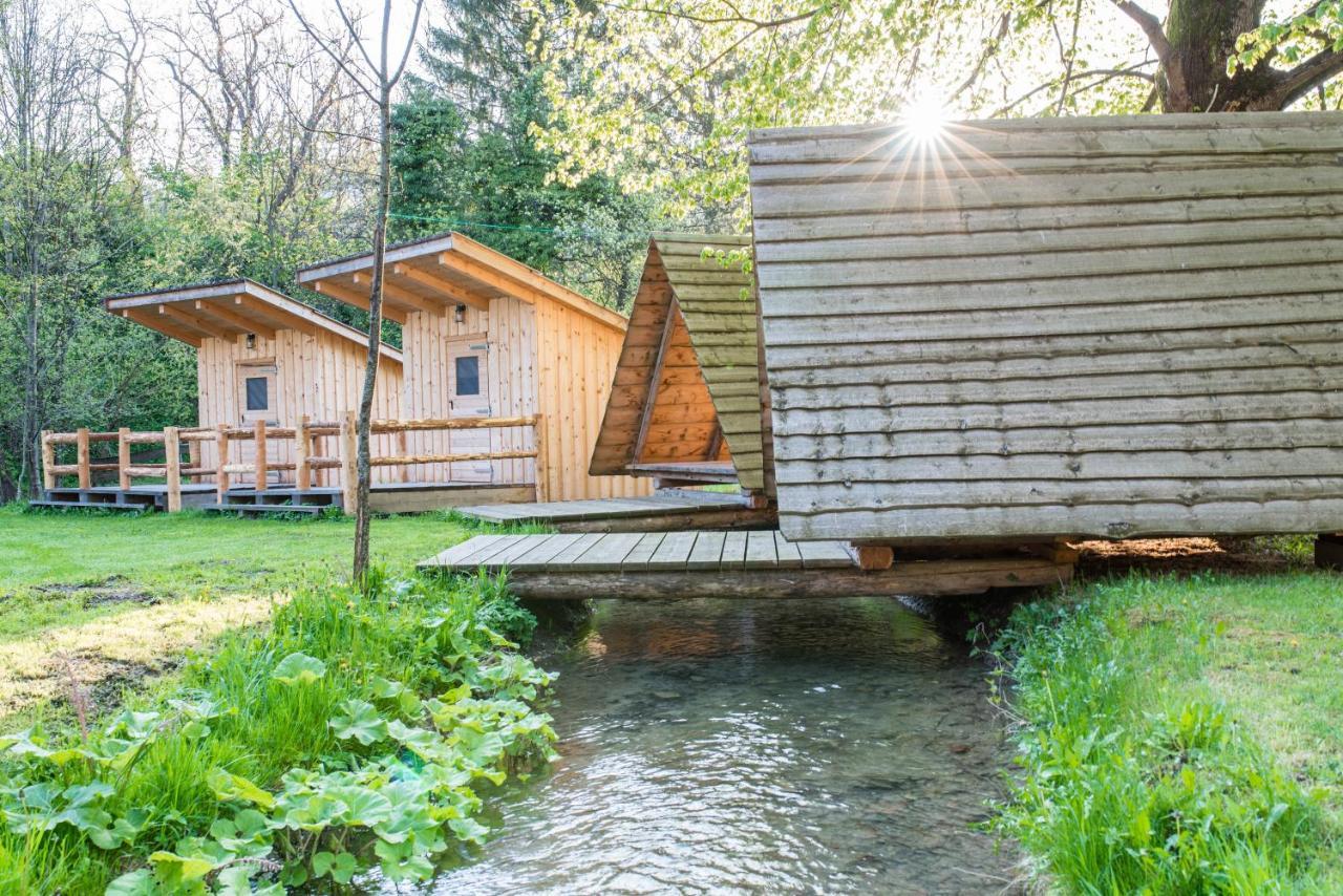 Hotel Kamp Na Otoku - Ljubno Ob Savinji Exteriér fotografie