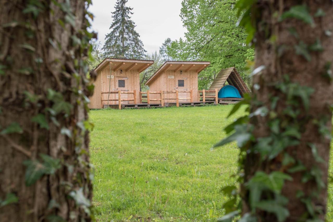 Hotel Kamp Na Otoku - Ljubno Ob Savinji Exteriér fotografie