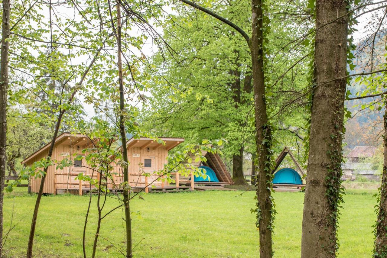 Hotel Kamp Na Otoku - Ljubno Ob Savinji Exteriér fotografie