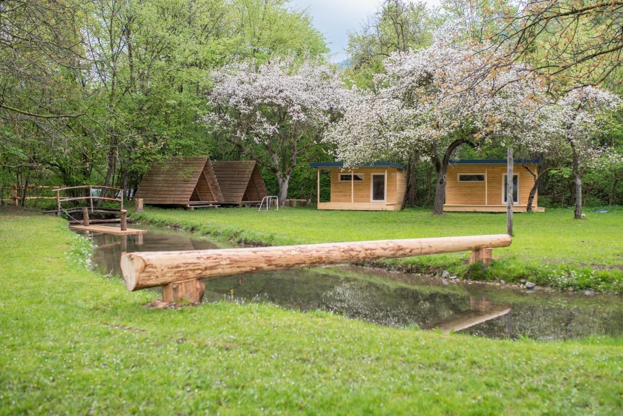 Hotel Kamp Na Otoku - Ljubno Ob Savinji Exteriér fotografie
