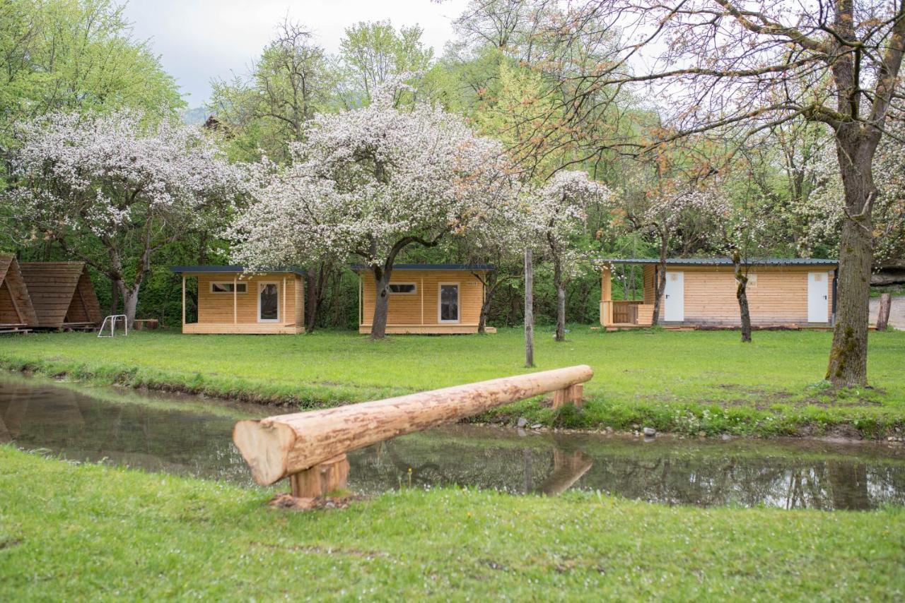 Hotel Kamp Na Otoku - Ljubno Ob Savinji Exteriér fotografie