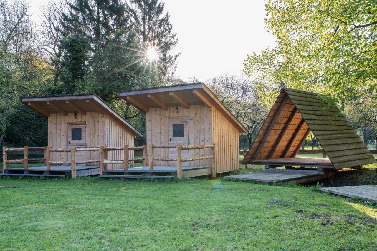 Hotel Kamp Na Otoku - Ljubno Ob Savinji Exteriér fotografie