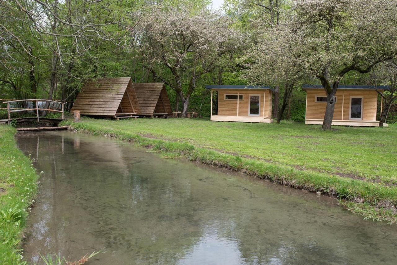 Hotel Kamp Na Otoku - Ljubno Ob Savinji Exteriér fotografie