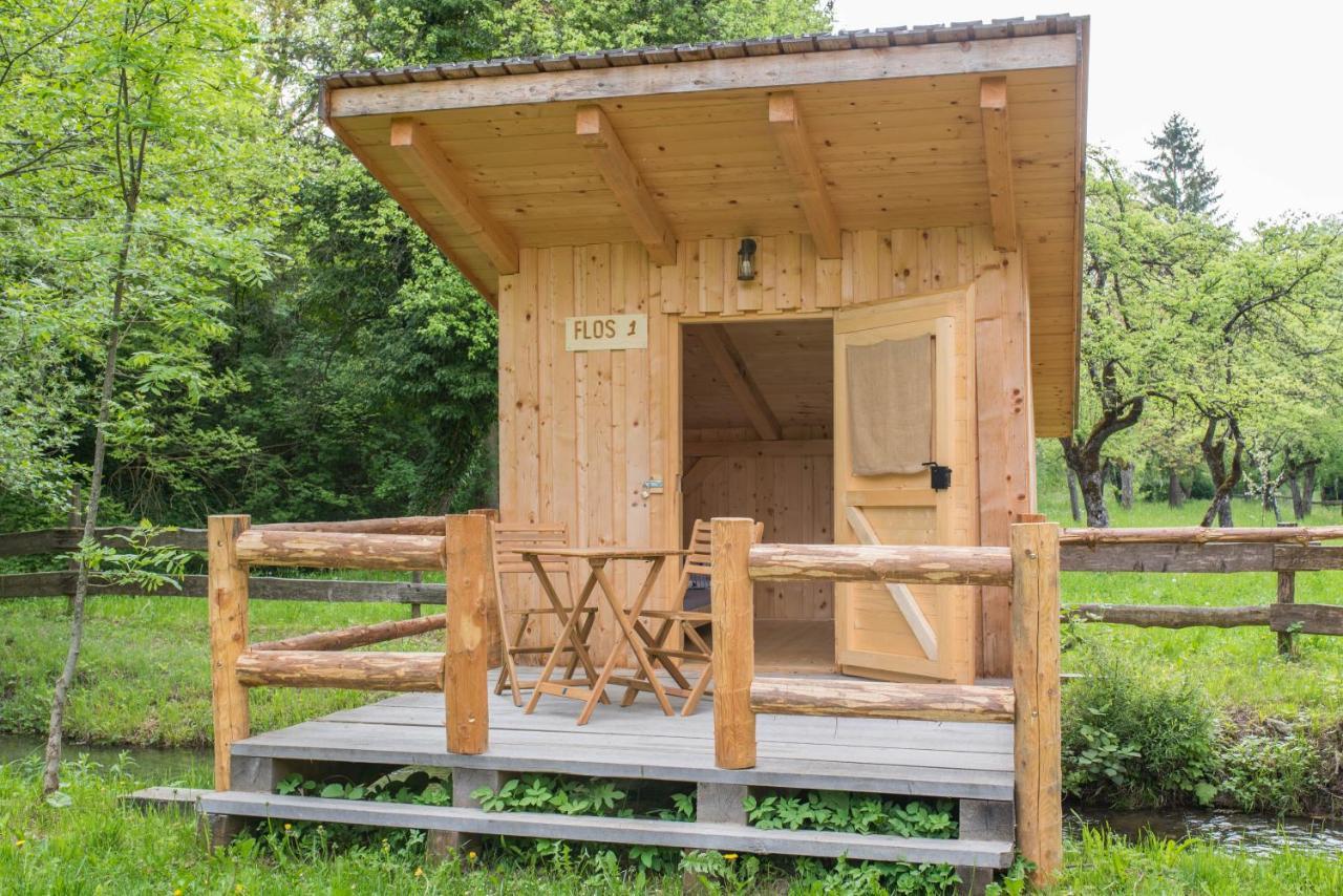 Hotel Kamp Na Otoku - Ljubno Ob Savinji Exteriér fotografie