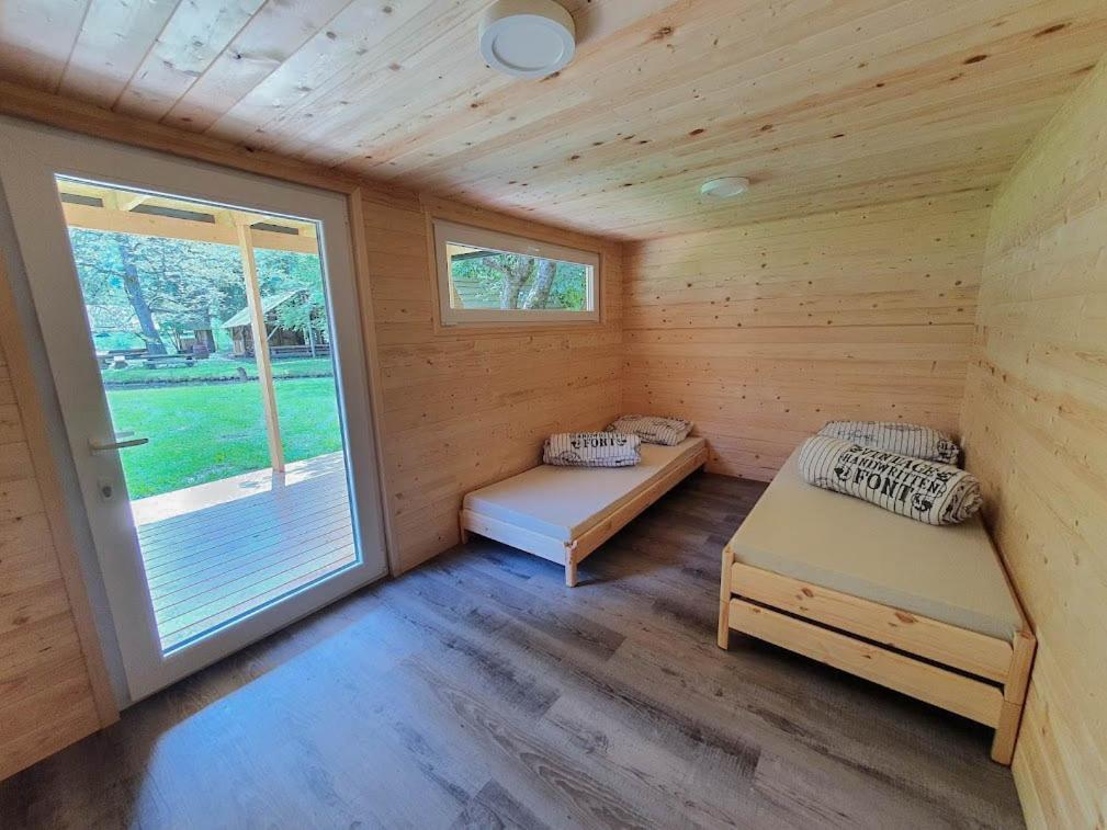 Hotel Kamp Na Otoku - Ljubno Ob Savinji Exteriér fotografie