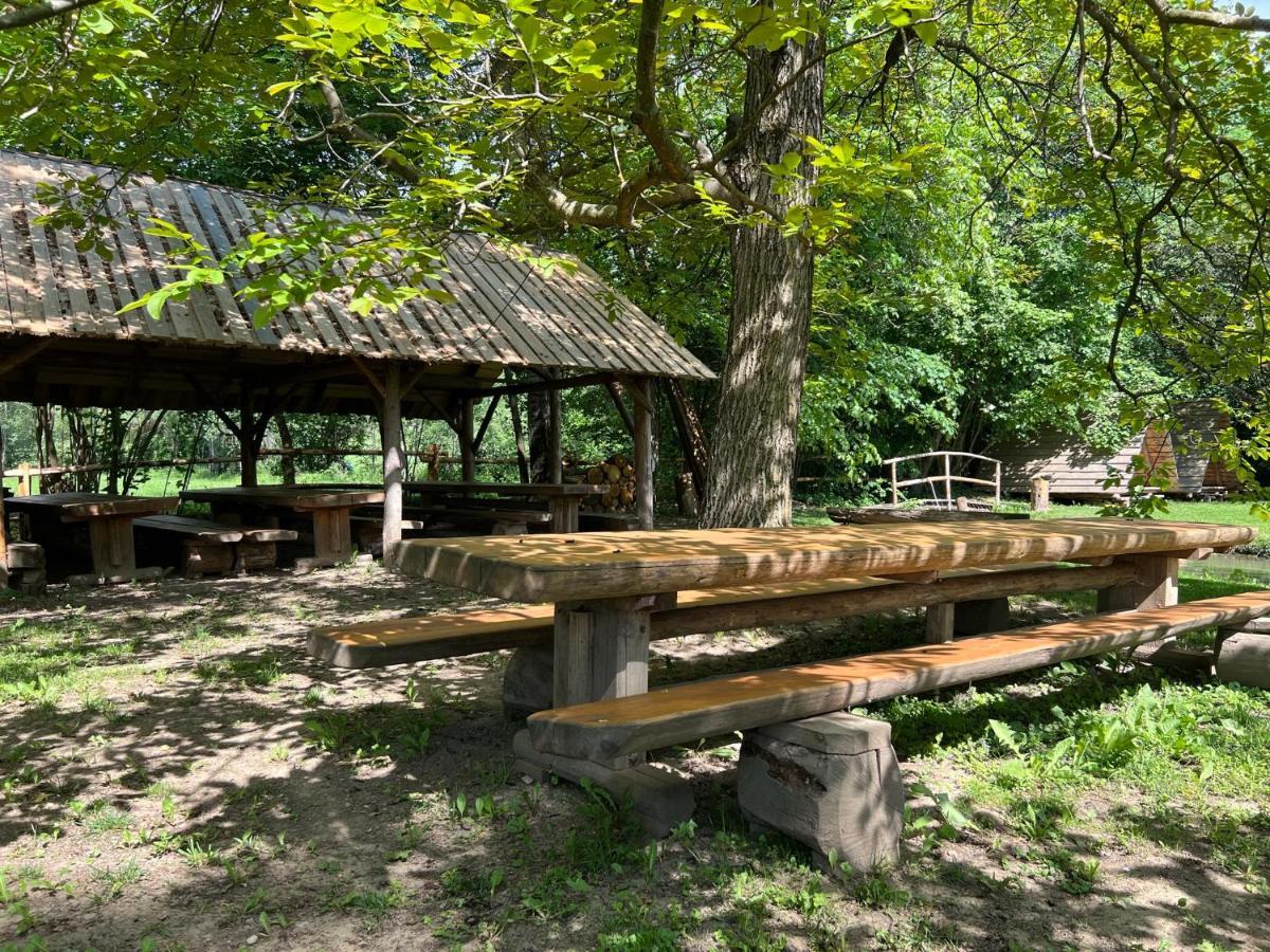 Hotel Kamp Na Otoku - Ljubno Ob Savinji Exteriér fotografie